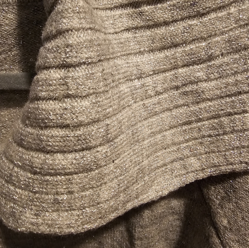 Joseph A Nwt Sweater For Women Heather Gray Sparkle Size Xl — image 2 of 7